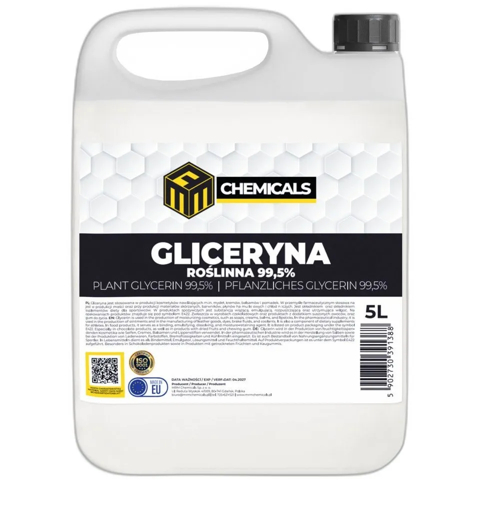 gliceryna roślinna 99.5 — zdjęcie produktu