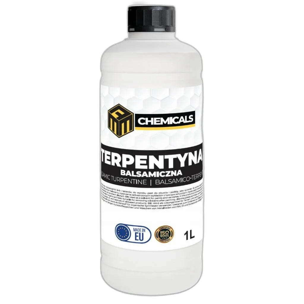 terpentyna balsamiczna do farb i lakierów 1 litr